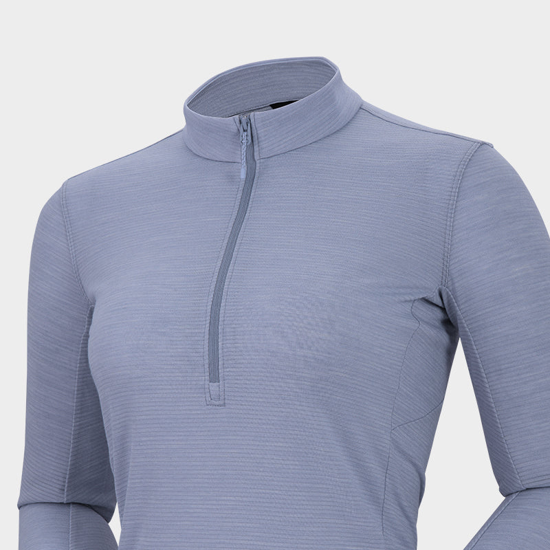 Kailas Stand Collar Wool Long Sleeve Functional T-shirt