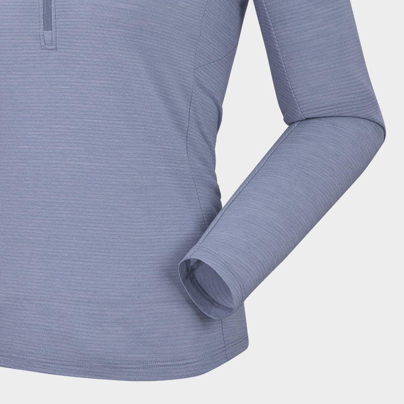 Kailas Stand Collar Wool Long Sleeve Functional T-shirt
