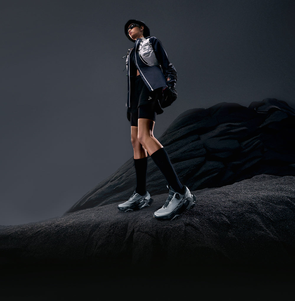 New Kailas FUGA BLACK SOLITUDE DU 2 BOA® Trail Running Shoes Men's