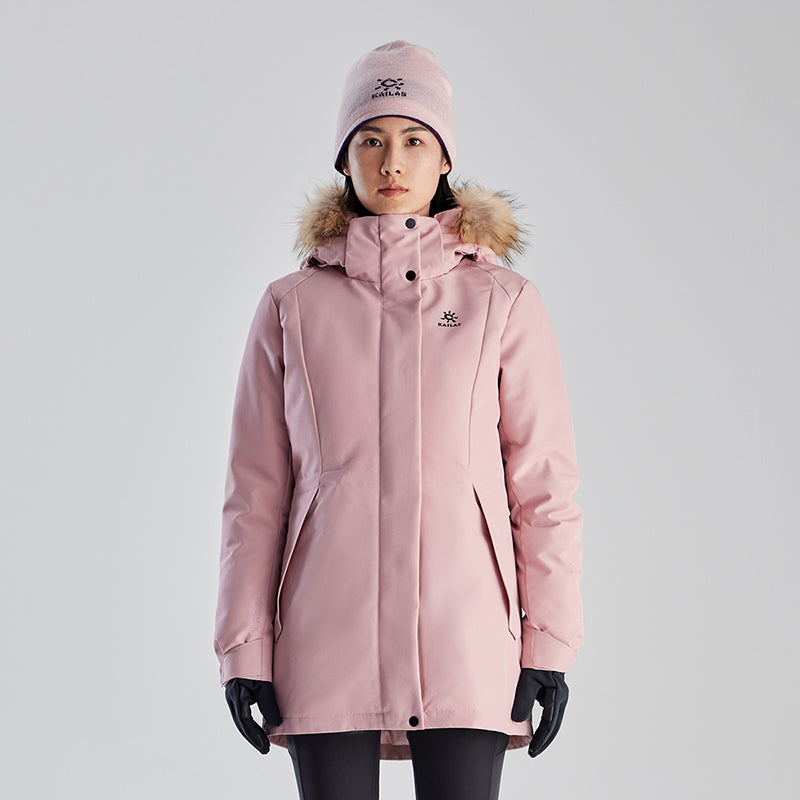 Kailas 700-fill N53°  -15° FILTERTEC Waterproof Goose Down Jacket Winter Coats with hood Women's