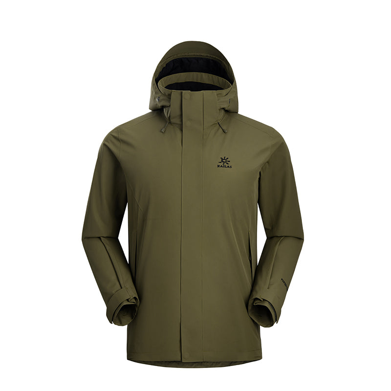 Kailas Windhunter Waterproof Windproof Hooded Hardshell Jacket with Ca –