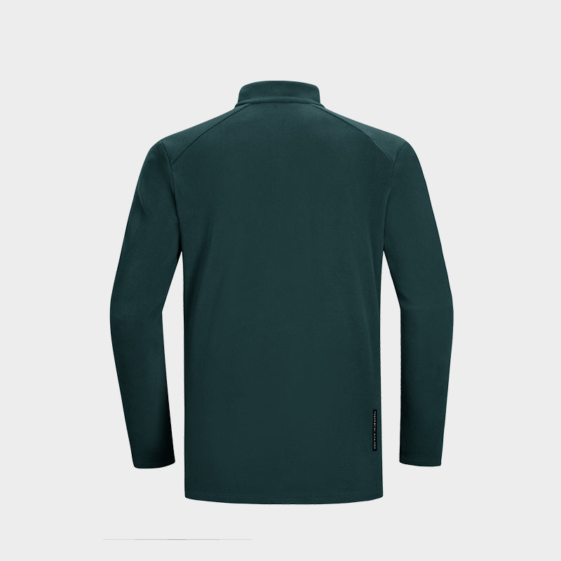 Kailas Half-zip Stand Collar POLARTEC Fleece Warm Jacket Men's With Sleeve Pocket