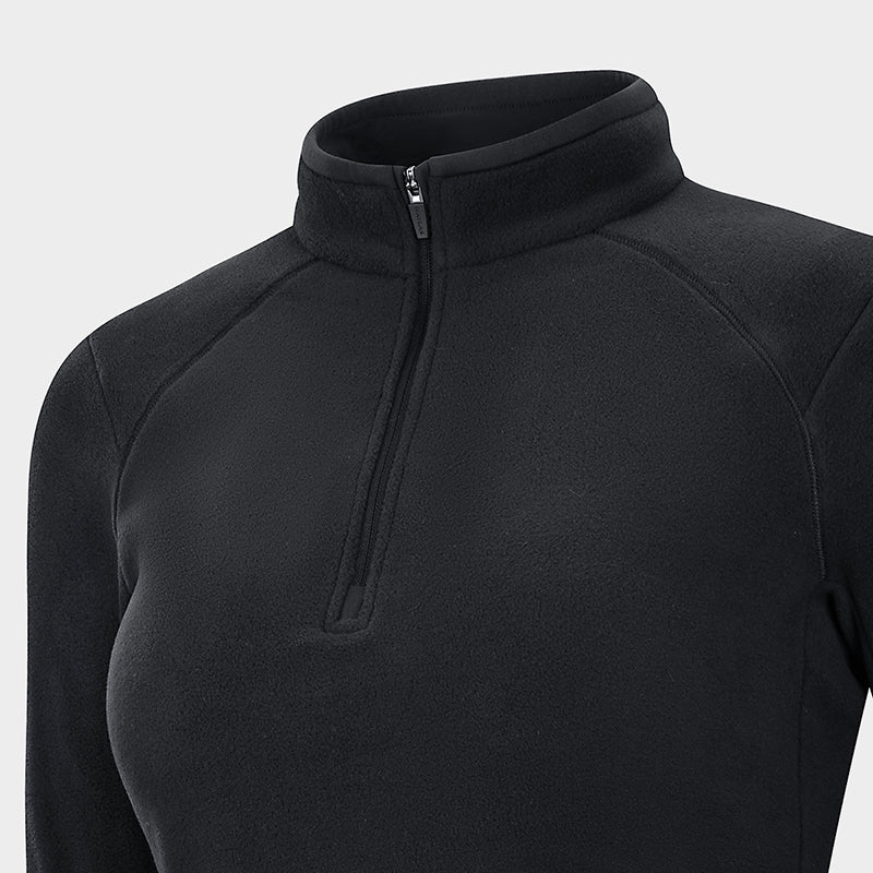 Kailas Half-zip Stand Collar POLARTEC Fleece Warm Jacket Women's With Sleeve Pocket