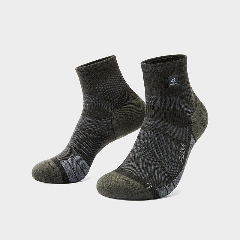 Kailas Low-cut Trail Running Merino Wool Socks Men's