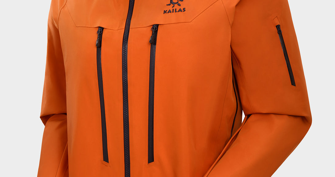 Kailas Gore-tex Pro 100D 3L Mont Q60 34000mmH20 Waterproof Hardshell Jacket Unisex