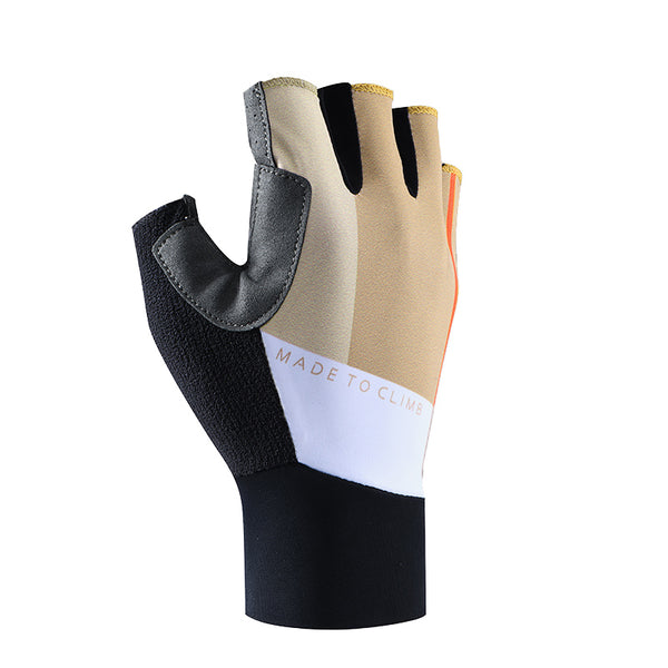Треккинговые перчатки на половину пальцев женские