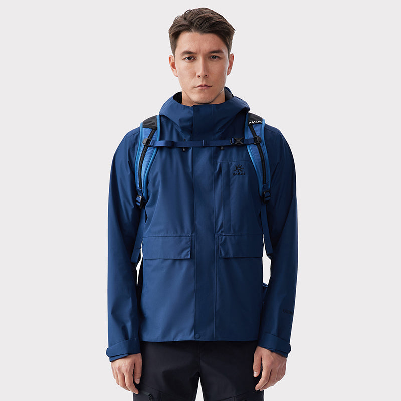 Kailas Dingri Waterproof Windproof Hooded Hardshell Jacket with Cargo pockets Men's Urbanwear