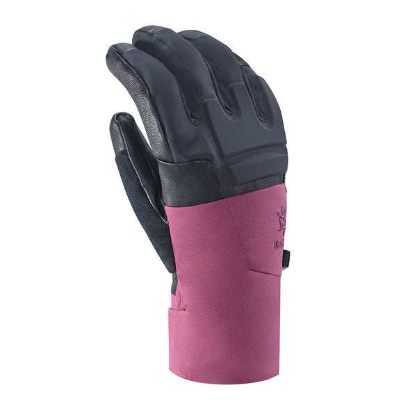 Водонепроницаемые женские лыжные перчатки Kailas с пятью пальцами и утеплителем 3M Thinsulate из козьей кожи