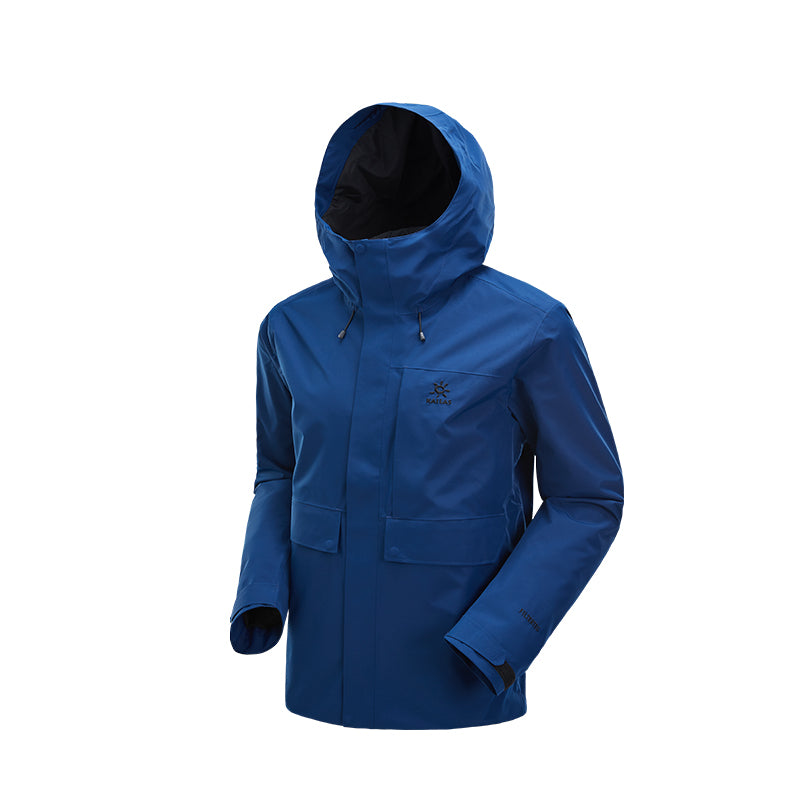 Kailas Dingri Водонепроницаемая ветрозащитная жесткая куртка с капюшоном и карманами-карго Мужская городская одежда